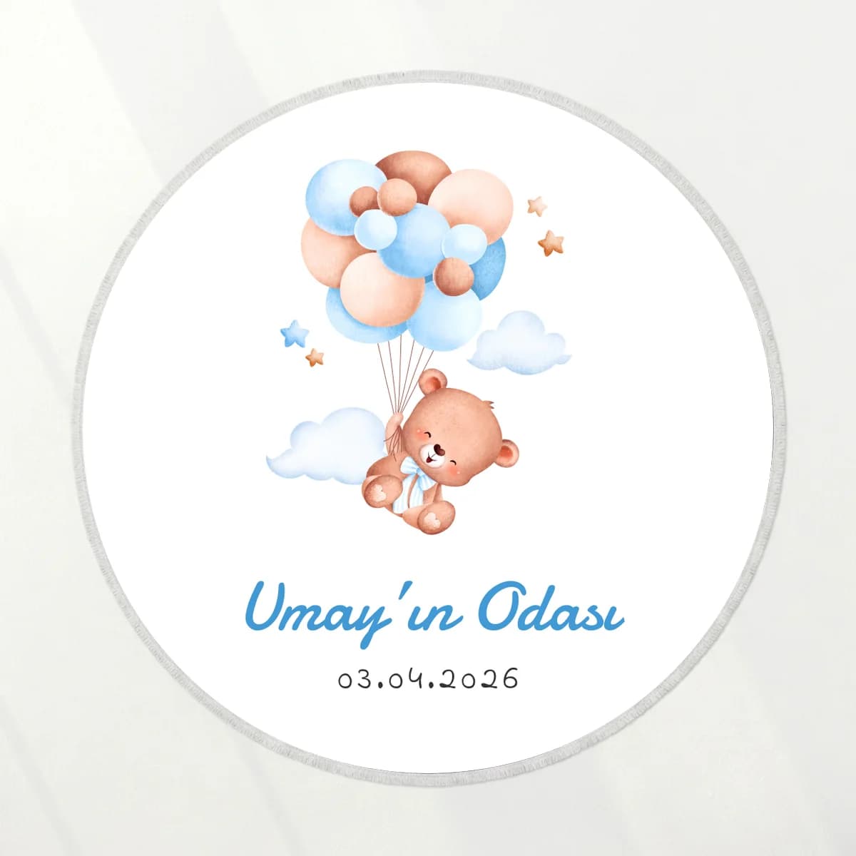 Balonlu Ayıcık Özel Yazılı